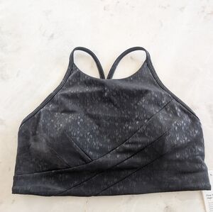 NWT Lululemon Flow Y Wrap-Front High-Neck BraLight Support, B/C Cup - size 6